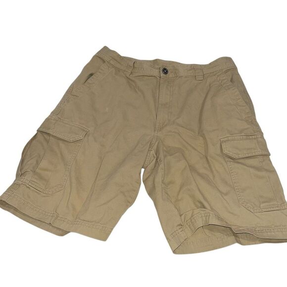Columbia Khaki Cargo Shorts - Men’s Waist 32 x 10 - Picture 1 of 7